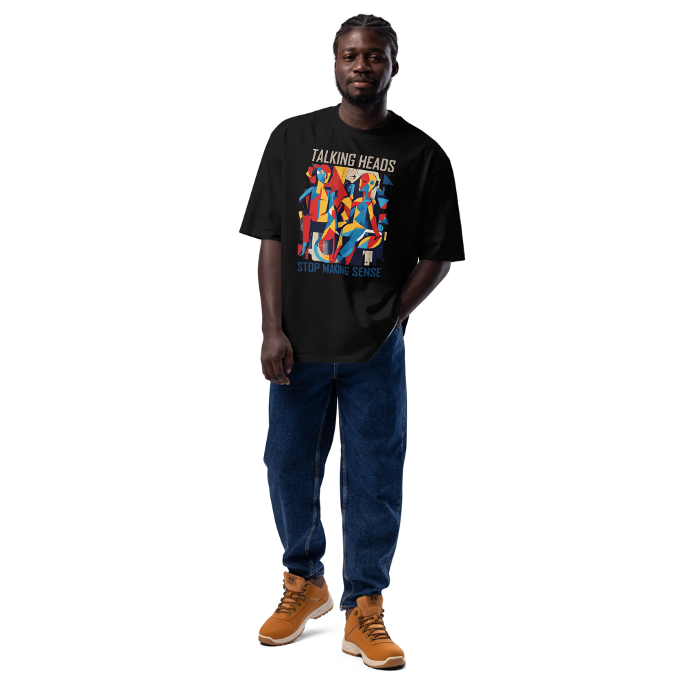 Talking Heads Stop Making Sense Oversized Heavyweight Tshirt 4