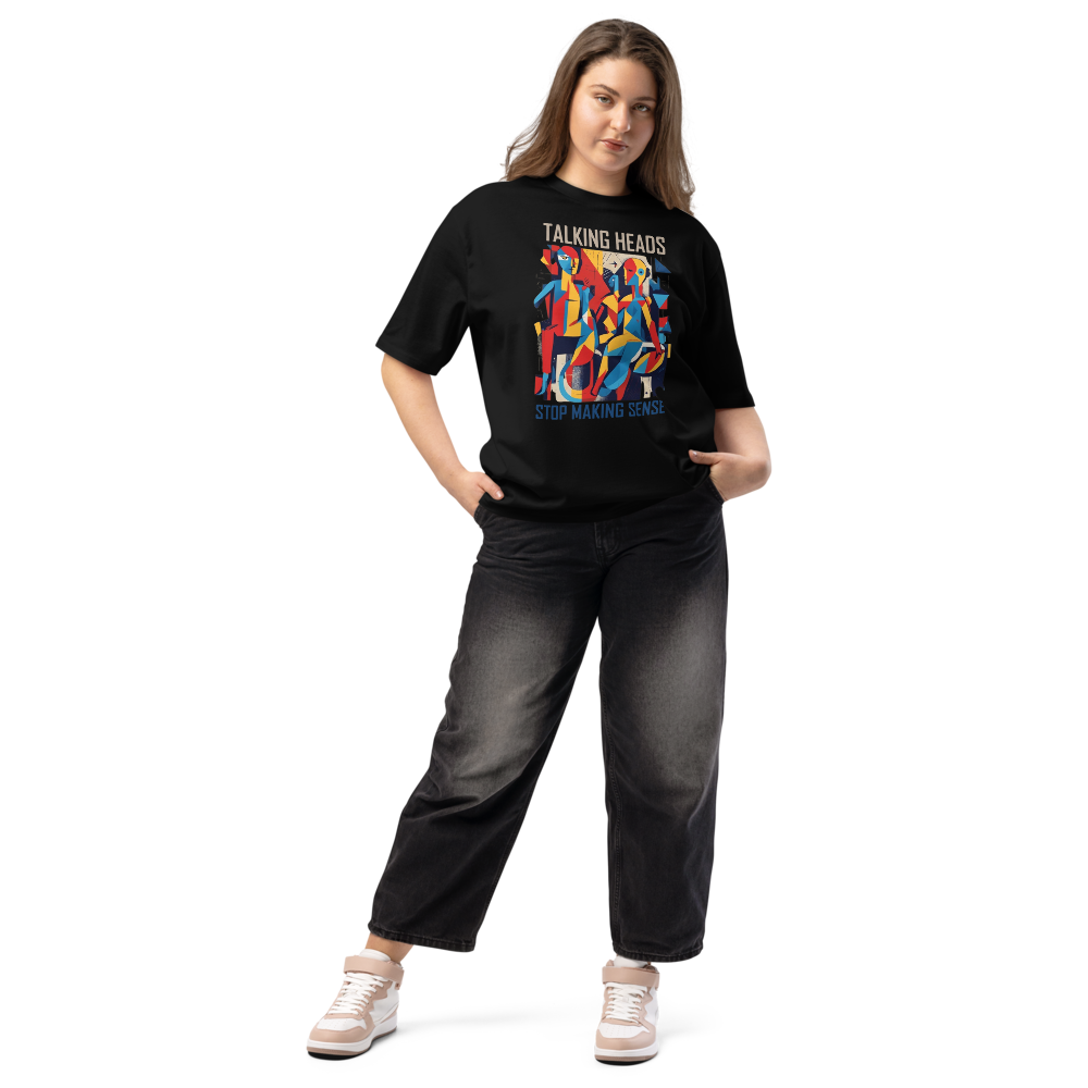 Talking Heads Stop Making Sense Oversized Heavyweight Tshirt 5