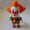 Pennywise Crochet Pattern Amigurumi Clown 7in Halloween Amigurumi Pattern PDF Instant Download ENGESP 2