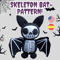 Skeleton Bat Crochet Pattern  Halloween Spooky Bat Amigurumi PDF ENGESP For Unique Halloween Decor  Gifts 0