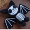Skeleton Bat Crochet Pattern  Halloween Spooky Bat Amigurumi PDF ENGESP For Unique Halloween Decor  Gifts 3
