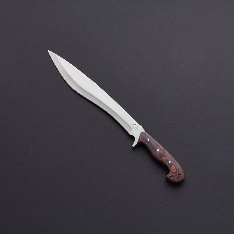 Custom Handmade Hunting Sword  Leather Sheath 1