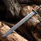 CUSTOM HANDMADE PREMUIM SWORD WITH Decorated Rosewood Damascus With Damascus Guard Pommel HANDLE 0