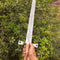 Custom Handmade Premium Hunting Damascus Steel Sword 0