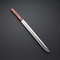 Custom Handmade Premium D2 Tool Steel Hunting Sword  Leather Sheath  1