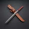 Custom Handmade Premium D2 Tool Steel Hunting Sword  Leather Sheath  0