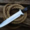 Custom Handmade D2 Tool Steel Blade Hunting Bowie Knife  0