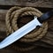 Custom Handmade D2 Tool Steel Blade Hunting Bowie Knife 0