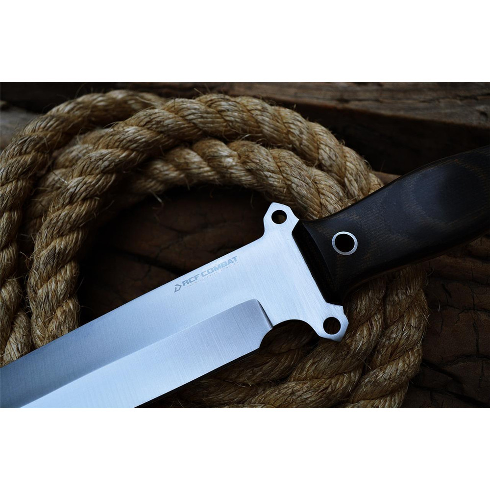 Custom Handmade D2 Tool Steel Blade Hunting Bowie Knife  2