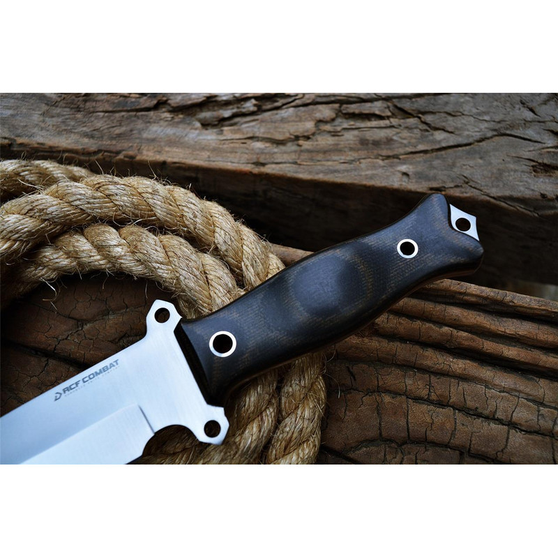 Custom Handmade D2 Tool Steel Blade Hunting Bowie Knife  3