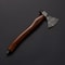 Handmade Damascus Steel Axe With Rose Wood Handle 0