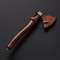 Handmade Damascus Steel Axe With Rose Wood Handle 1
