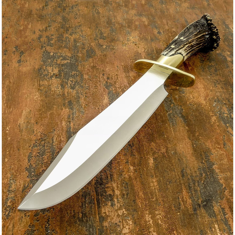 Custom Handmade Beautiful D2 Steel Hunting Bowie Gift For Him 0