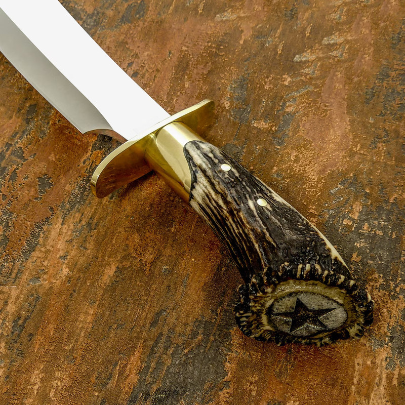 Custom Handmade Beautiful D2 Steel Hunting Bowie Gift For Him 2