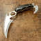 Handmade Beautiful Karambit Knife With D2 Steel Blade gift For Him 2