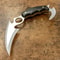 Handmade Beautiful Karambit Knife With D2 Steel Blade gift For Him 2
