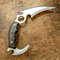 Handmade Beautiful Karambit Knife With D2 Steel Blade gift For Him 3