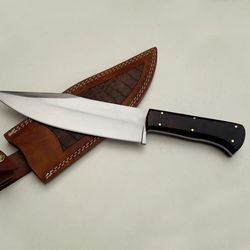 custom handmade d2 tool steel bowie knife ,gift for him/her"