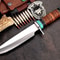 CUSTOM HANDMADE PREMIUM FULL TANG D2 TOOL STEEL HUNTING KNIFE GIFT FOR HIMHER 1