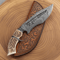 Buy Copper Damascus Hunting Bowie Knife