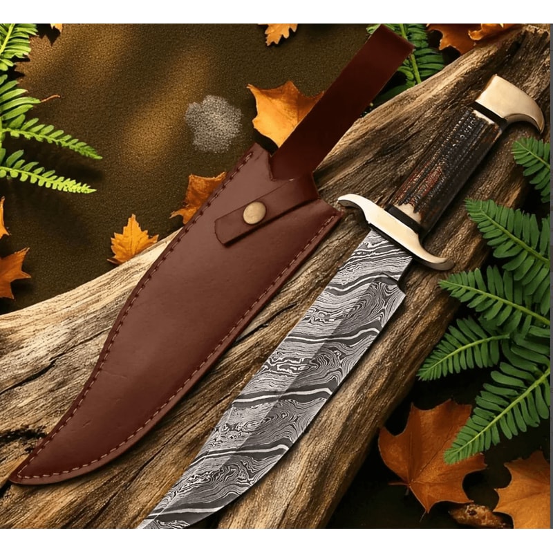 Buy Now Steel Jungle Hunting Bowie Knife