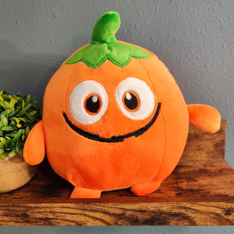 Pumpkin Plush Stuffed Kids Toy 0