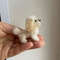 Miniature Dog Dollhouse Miniature Maltese Ooak Crochet Poodle Puppy Needle Felted Animal 112 Realis 5