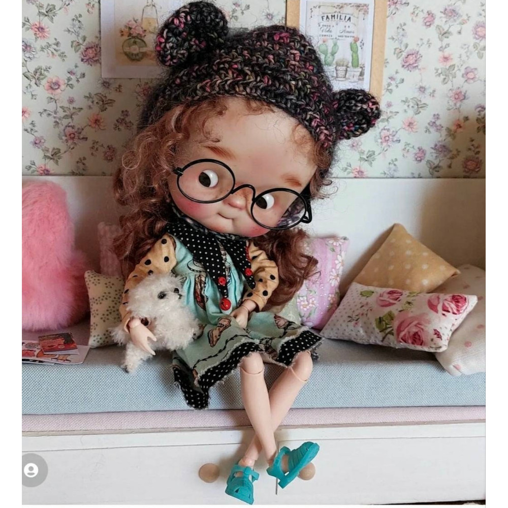 Miniature Dog Dollhouse Miniature Maltese Ooak Crochet Poodle Puppy Needle Felted Animal 112 Realis 6