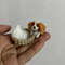 Miniature Dog Dollhouse Ooak Crochet Spaniel Puppy Needle Felted Animal 112 Realistic Blythe Pet To 5