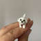 Micro Dog Dollhouse Miniature Maltese Ooak Crochet Poodle Puppy Realistic Animal 6