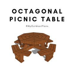 Octagonal Picnic Table Plans