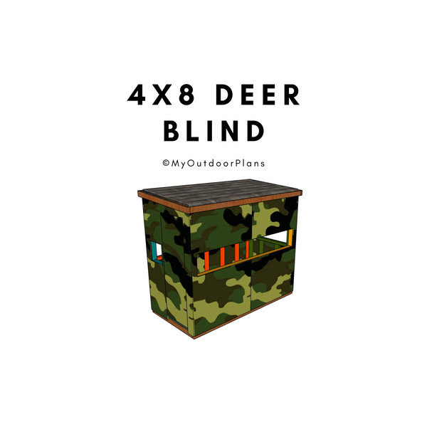 4x8 deer blind plans.png
