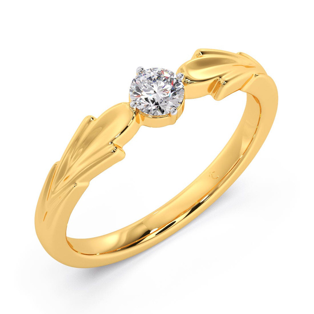 14k Gold Diamond Spiral Ring Zoie Ring Diamond Wrap Ring Swirl Diamond Ring Dainty Diamond Ring 0