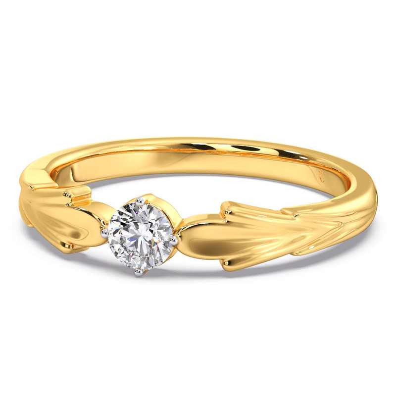 14k Gold Diamond Spiral Ring Zoie Ring Diamond Wrap Ring Swirl Diamond Ring Dainty Diamond Ring 2