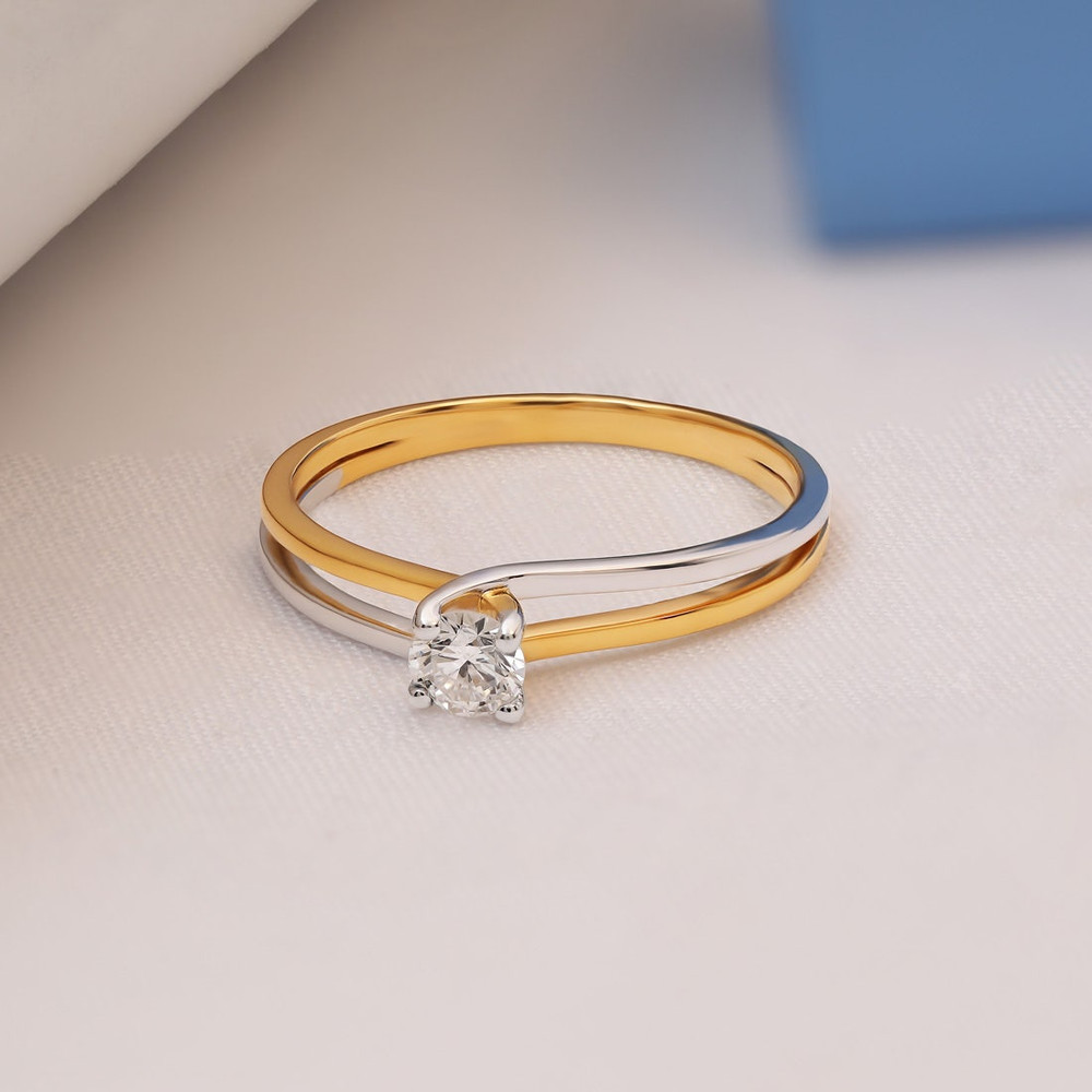 14k Gold Diamond Spiral Ring Pave Diamonds Diamond Wrap Ring Swirl Diamond Ring Dainty Diamond 4