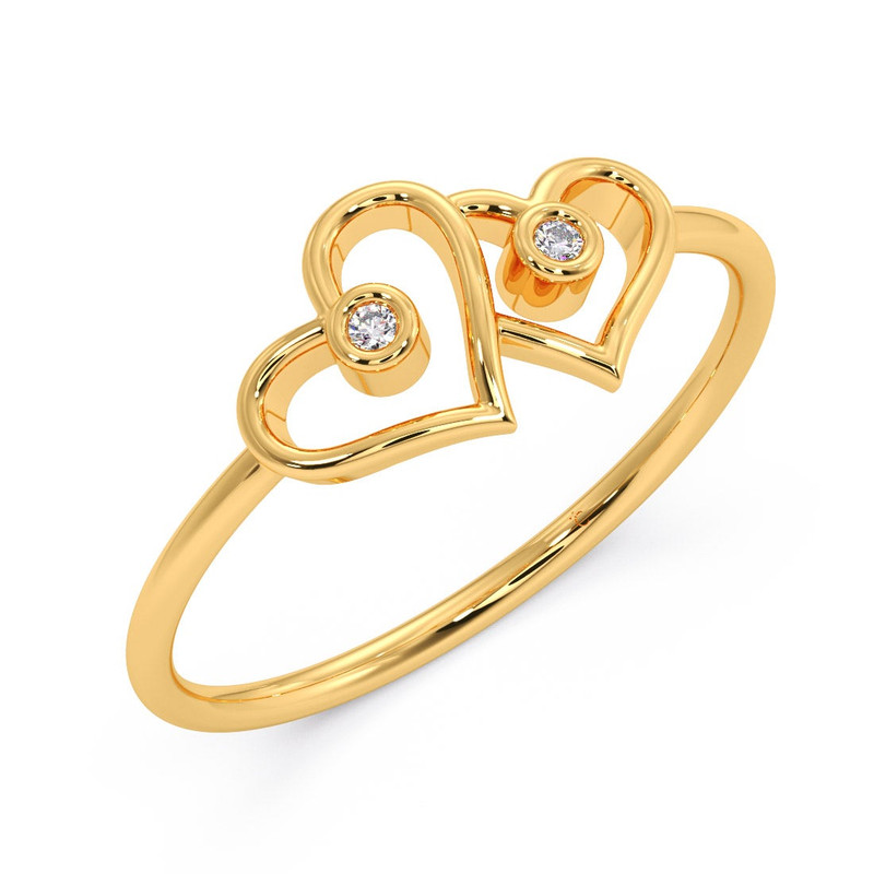 Silvia Love Knot Diamond Ring Ring For Women 0