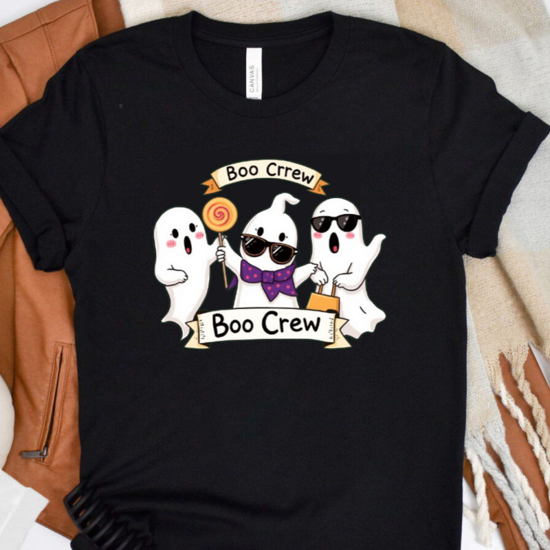 Halloween Ghost Comfort Colors Shirt Cute Ghost Shirt Womens Halloween Shirt Cute Fall Shirt Spooky Season Shirt Gift For Halloween 0