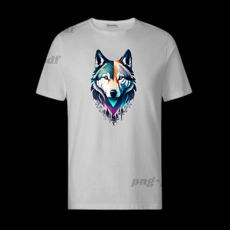 Wolf PngDigital PrintTshirt DesignPrintable Png Pdf300 Dpi PngSweatshirt DesignPngTshirt PngAI Art 2