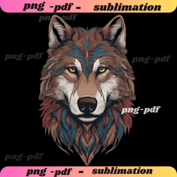 wolf png,digital print,tshirt design,printable png pdf,300 dpi png,sweatshirt design,png,tshirt png,ai art png