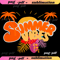 Summer Vibes Png Colorful Summer Clipart Beach Digital Image Sublimation Design Trendy Png TShirt D 0