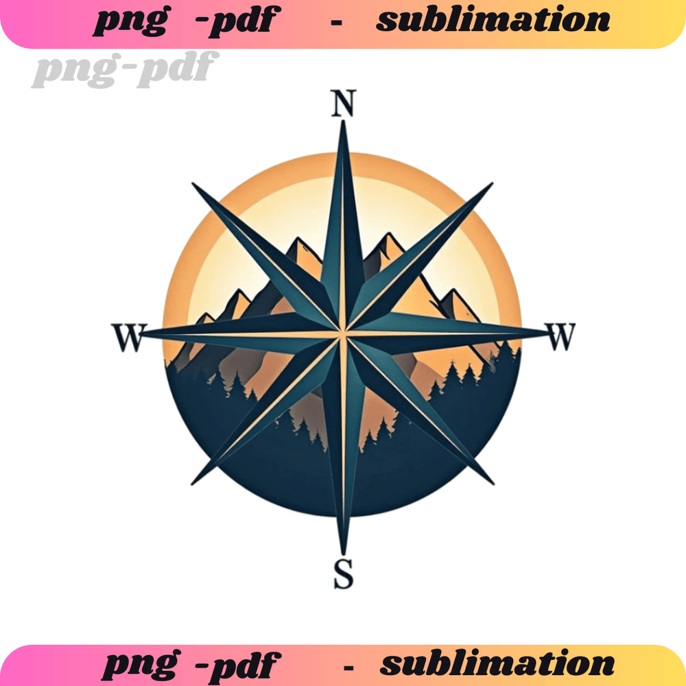 Compass Collection Set Compass Nautical Compass Compass Clipart Compass SilhouetteVintage Compass 0