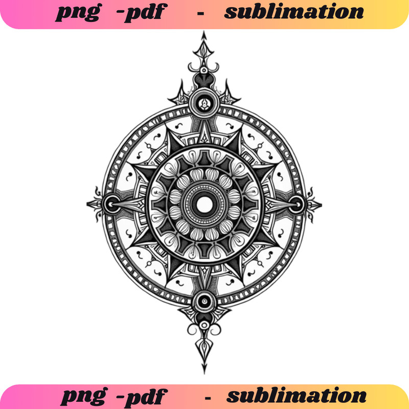 Compass Set Pattern For Tshirt Printing png File Digital Filepdf Clip Art Compass Set Designs Digi 0