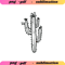 Cactus PNG Sublimation Design Funny Retro Sublimation Watercolor Desert Cactus Sublimation Boho Ca 0