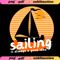 Sailing SVG Bundle Sailing Retro Sunset Png Retro Sunset Design Bundle Sailing Png Boat Svg Sa 0