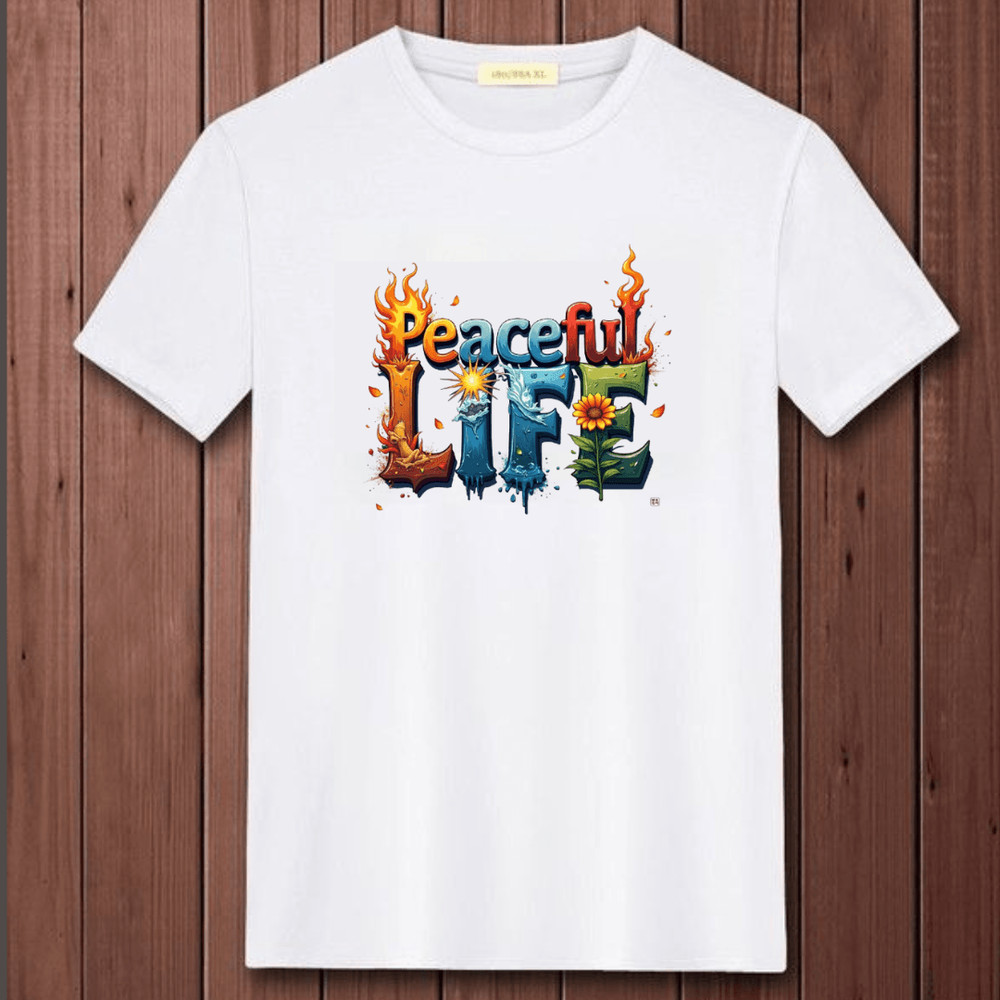 Peaceful Mind Peaceful LifePositive Svg Design Motivational Quotes Tshirt DesignTrue To Yourself Pn 2