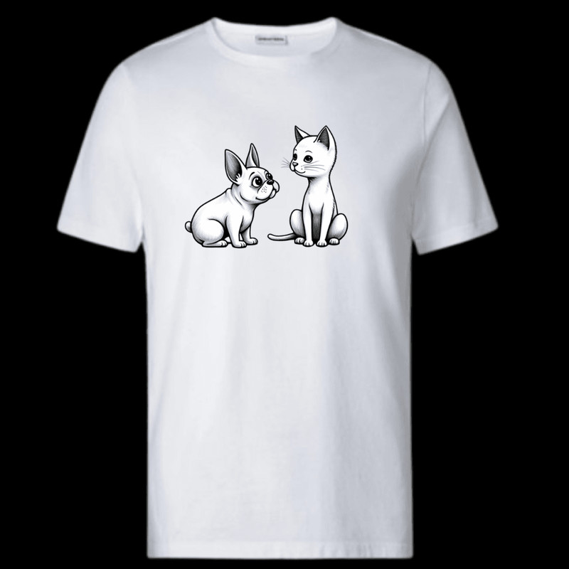 Cat Dog Clipart  Heartwarming Cat  Dog Friendship Clipart Bundle  10 HighQuality Designs  Pet Art   1