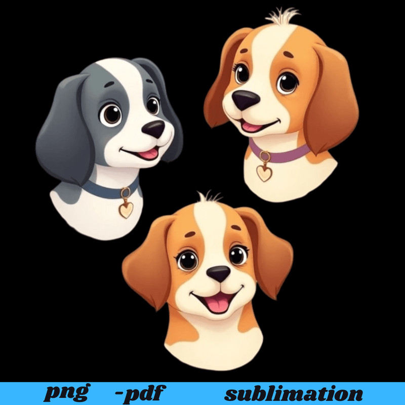 Peeking Dog Png Bundle Dog Lover Clipart Cricut Silhouette Urban Streetwear Tshirt Design Commercia 0