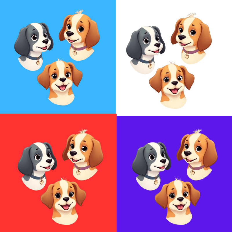 Peeking Dog Png Bundle Dog Lover Clipart Cricut Silhouette Urban Streetwear Tshirt Design Commercia 2