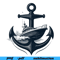 Sail The Seas PNG Nautical Anchor TShirt Design Maritime Ocean Graphic Sailor Adventure Art Tattoo 0