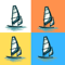 Sea Vacation Png Sailing Boat Png Vacation Coquette Art Retro Ocean Design Boat Png Download Vintag 2
